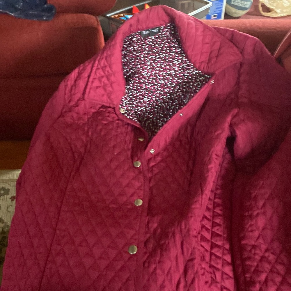 Berry light weight coat